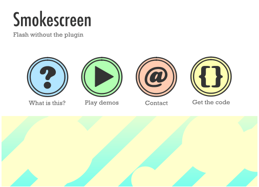 Smokescreen 计划: 用 HTML5 实现 Flash